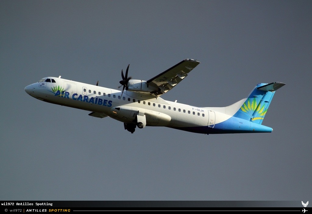 F-OIJK · ATR 72-500, Air Caraïbes, Martinique – Aimé Césaire