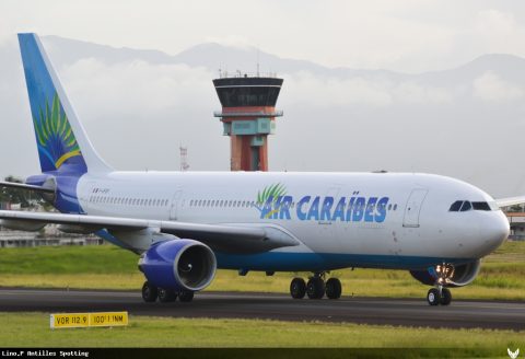 F-OFDF · Airbus A330-200, Pointe-à-Pitre – Maryse Condé