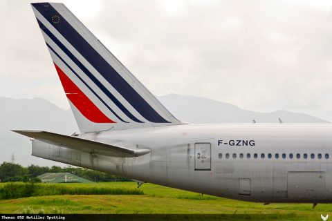 F-GZNG · Boeing 777-300ER, Pointe-à-Pitre – Maryse Condé