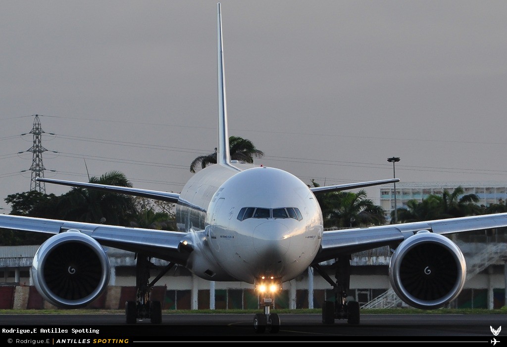 F-GSQX · Boeing 777-300ER, Air France, Pointe-à-Pitre – Maryse Condé