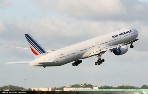 F-GSQX · Boeing 777-300ER, Pointe-à-Pitre – Maryse Condé