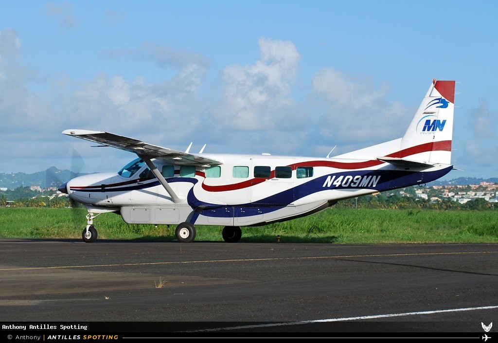 N409MN · Cessna 208 Caravan, M & N Aviation, Martinique – Aimé Césaire