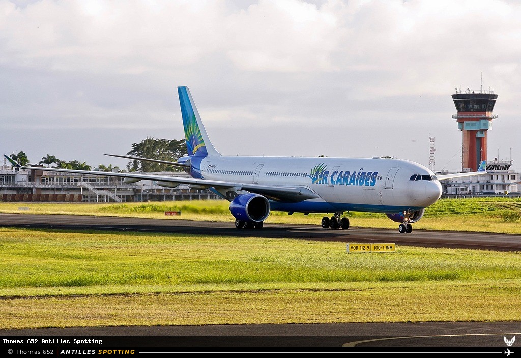 F-ORLY · Airbus A330-300, Air Caraïbes, Pointe-à-Pitre – Maryse Condé