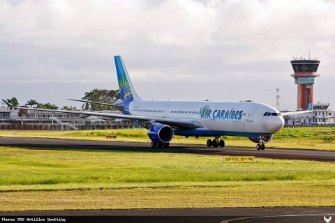 F-ORLY · Airbus A330-300, Pointe-à-Pitre – Maryse Condé