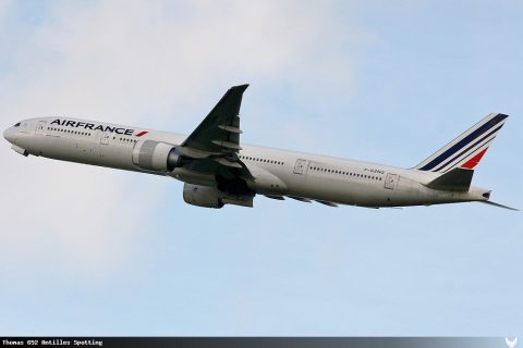 F-GZNG · Boeing 777-300ER, Pointe-à-Pitre – Maryse Condé
