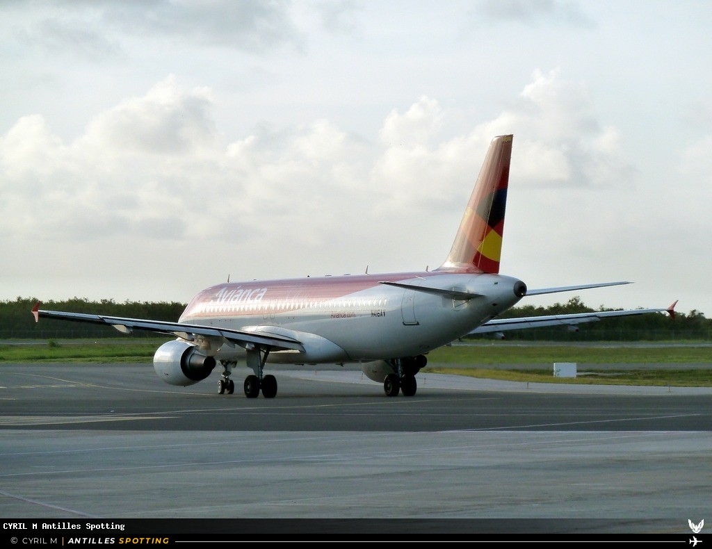 N416AV · Airbus A320, Avianca, Punta Cana