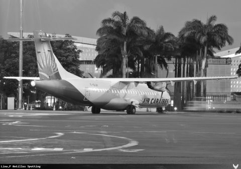 F-OIJH · ATR 72-500, Pointe-à-Pitre – Maryse Condé