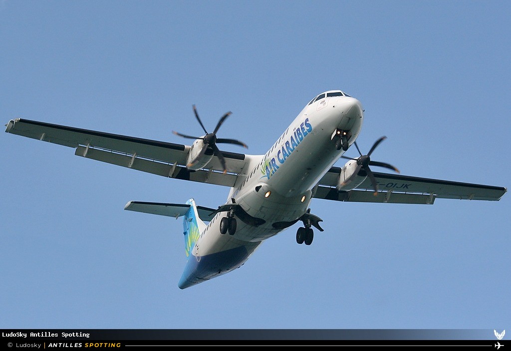 F-OIJK · ATR 72-500, Air Caraïbes, Martinique – Aimé Césaire