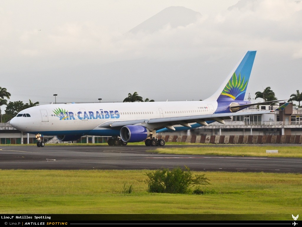 F-OFDF · Airbus A330-200, Air Caraïbes, Pointe-à-Pitre – Maryse Condé