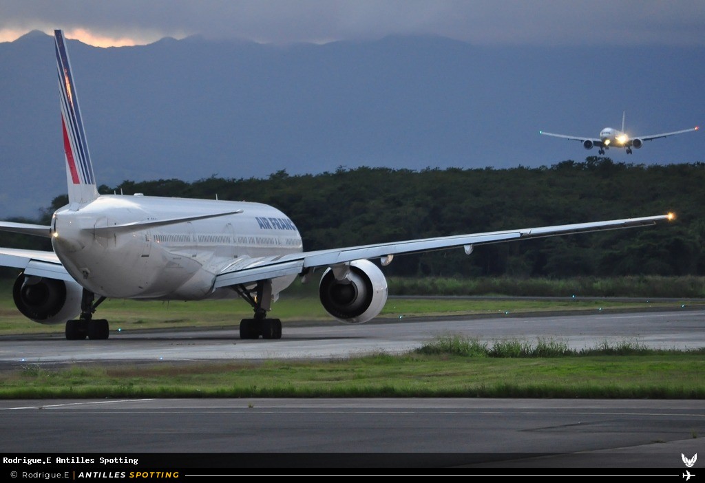 F-GSQN · Boeing 777-300ER, Air France, Pointe-à-Pitre – Maryse Condé