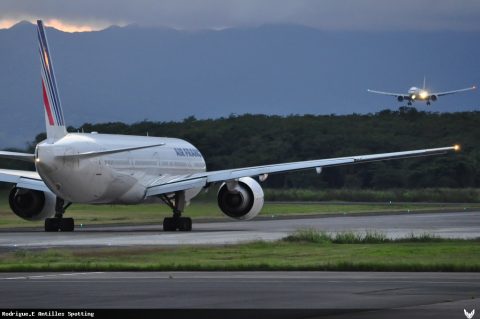 F-GSQN · Boeing 777-300ER, Pointe-à-Pitre – Maryse Condé