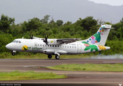 F-OIXH · ATR 42-500, Martinique – Aimé Césaire