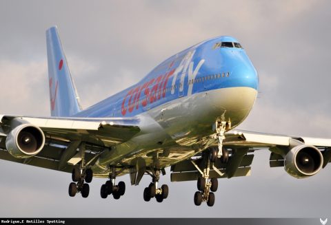 F-HSEA · Boeing 747-400, Pointe-à-Pitre – Maryse Condé