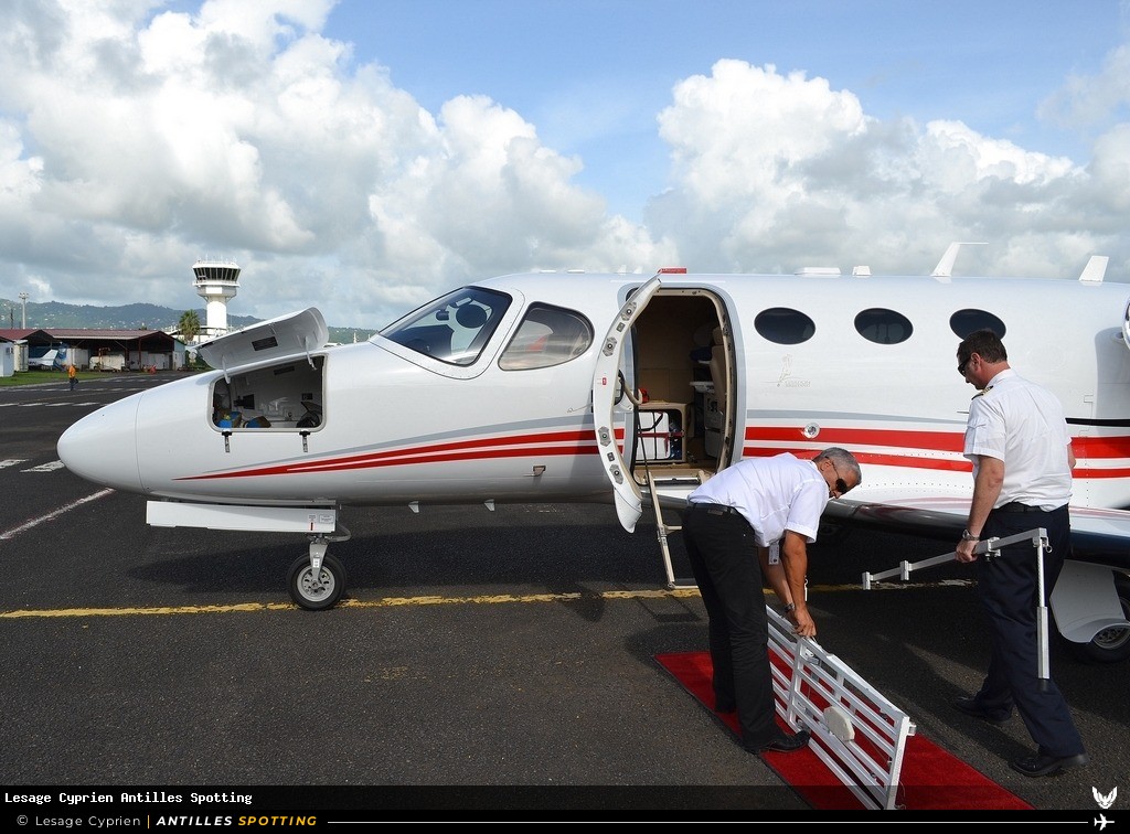 PJ-DOM · Cessna Citation Mustang, Jet Budget, Martinique – Aimé Césaire