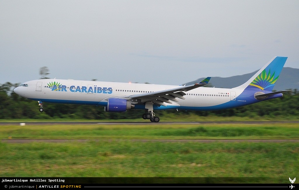 F-ORLY · Airbus A330-300, Air Caraïbes, Martinique – Aimé Césaire