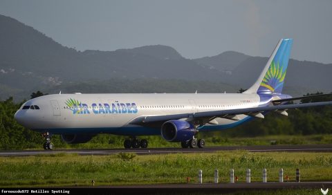 F-GOTO · Airbus A330-300, Martinique – Aimé Césaire