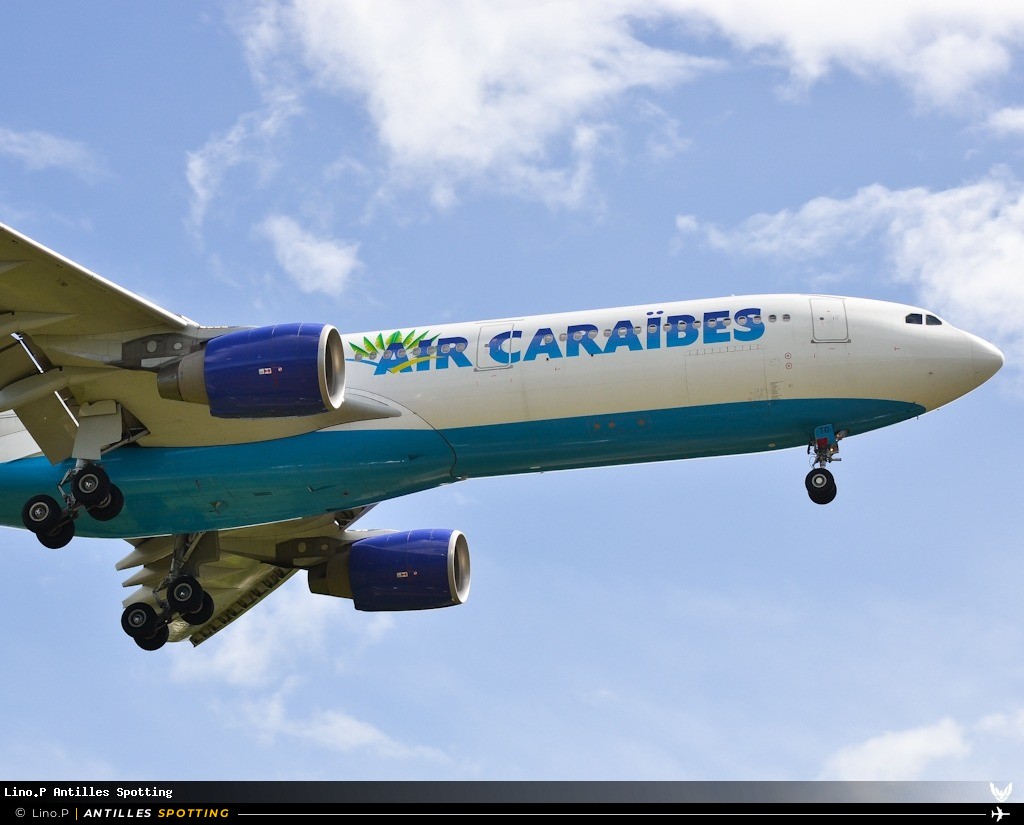 F-GOTO · Airbus A330-300, Air Caraïbes, Pointe-à-Pitre – Maryse Condé