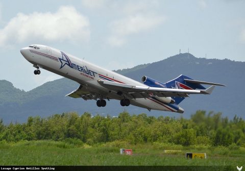 N199AJ · Boeing 727-200, Martinique – Aimé Césaire