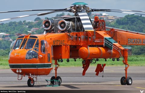 N173AC · Sikorsky S-64E Skycrane (2011)