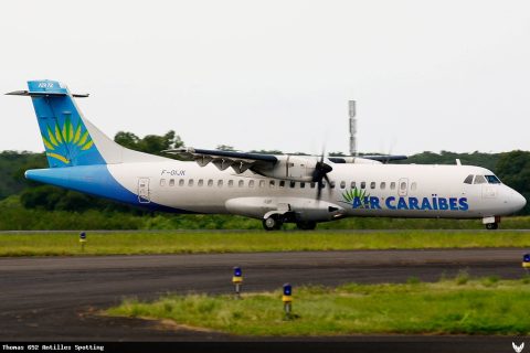 F-OIJK · ATR 72-500, Pointe-à-Pitre – Maryse Condé