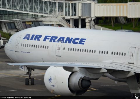 F-GSQO · Boeing 777-300ER, Martinique – Aimé Césaire