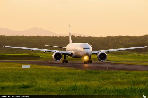 F-GSQP · Boeing 777-300ER, Pointe-à-Pitre – Maryse Condé