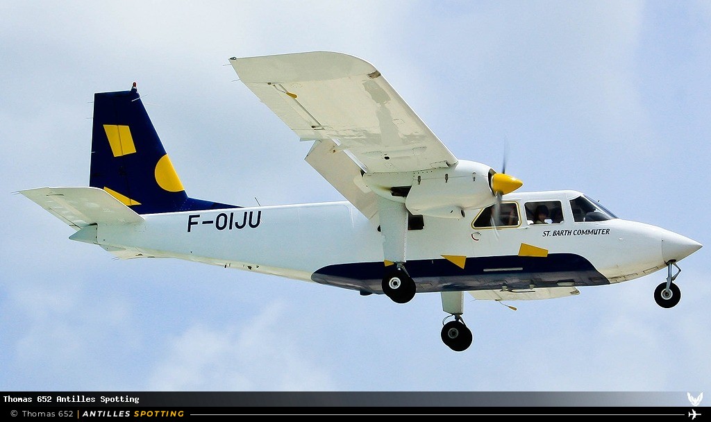 F-OIJU · Britten-Norman BN-2 Islander, St Barth Commuter, Sint Maarten – Princess Juliana