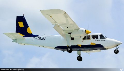 F-OIJU · Britten-Norman BN-2 Islander, Sint Maarten – Princess Juliana