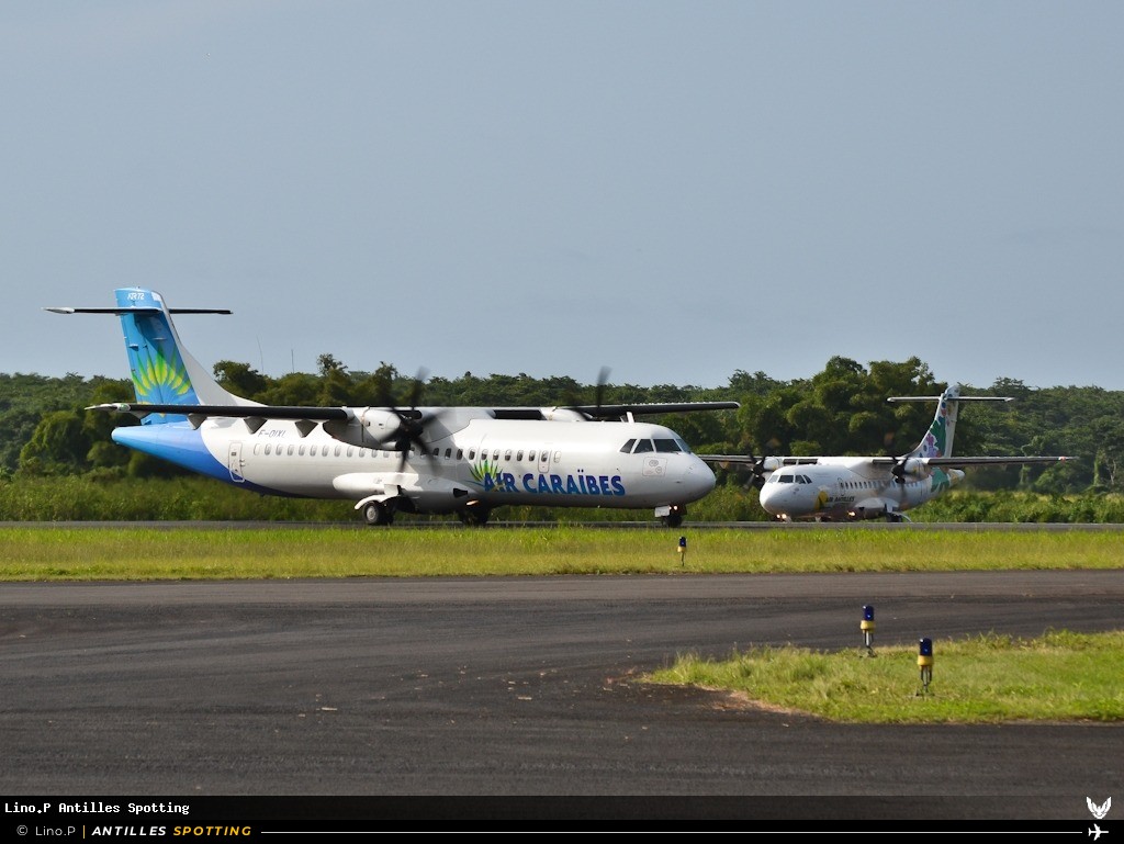 F-OIXL · ATR 72-500, Air Caraïbes, Pointe-à-Pitre – Maryse Condé