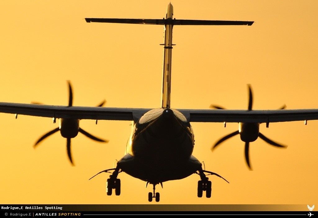 F-OIXE · ATR 45-500, Air Antilles Express, Pointe-à-Pitre – Maryse Condé
