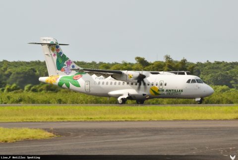 F-OIXH · ATR 42-500, Pointe-à-Pitre – Maryse Condé