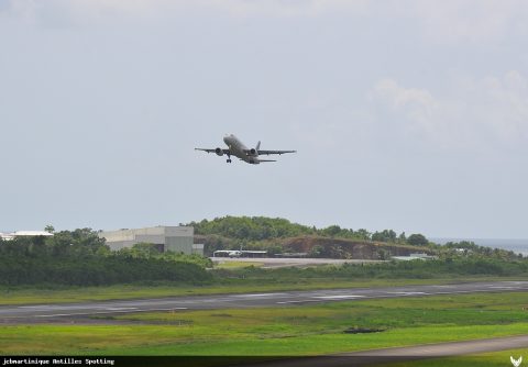F-GKXC · Airbus A320, Martinique – Aimé Césaire