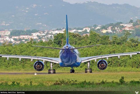 F-OONE · Airbus A330-300, Martinique – Aimé Césaire