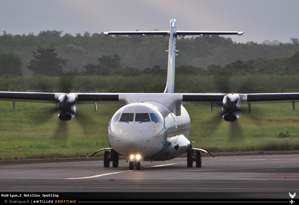 F-OIXL · ATR 72-500, Air Caraïbes, Pointe-à-Pitre – Maryse Condé