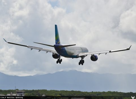 F-GOTO · Airbus A330-300, Pointe-à-Pitre – Maryse Condé