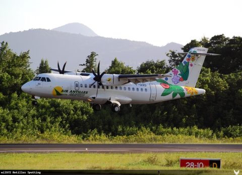 F-OIXD · ATR 42-500, Martinique – Aimé Césaire