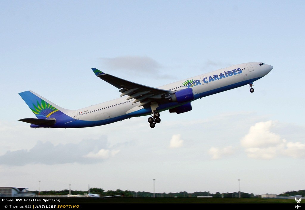 F-ORLY · Airbus A330-300, Air Caraïbes, Pointe-à-Pitre – Maryse Condé