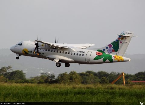 F-OIXD · ATR 42-500, Martinique – Aimé Césaire