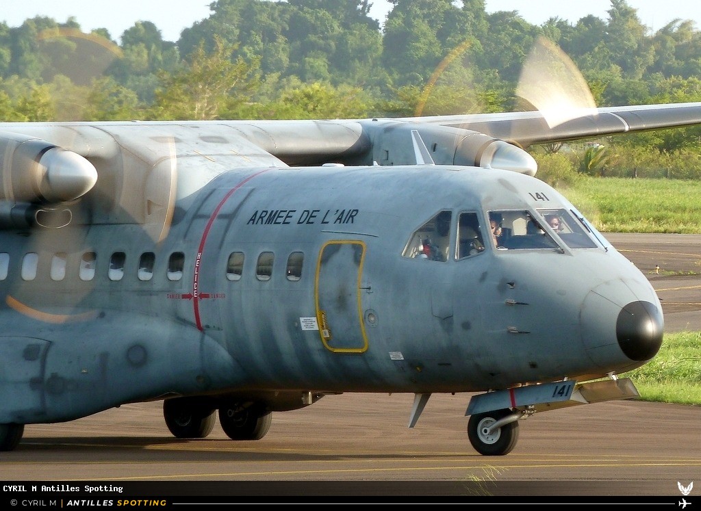 62-IO · CASA CN-235, Armée de l'Air, Martinique – Aimé Césaire