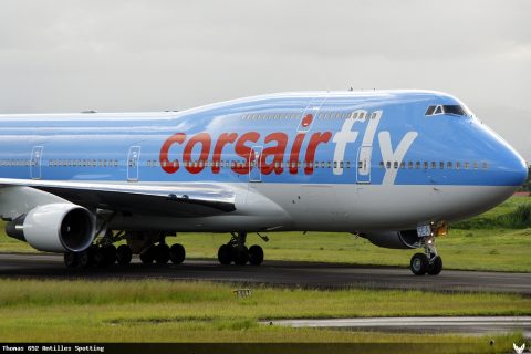 F-HSEA · Boeing 747-400, Pointe-à-Pitre – Maryse Condé