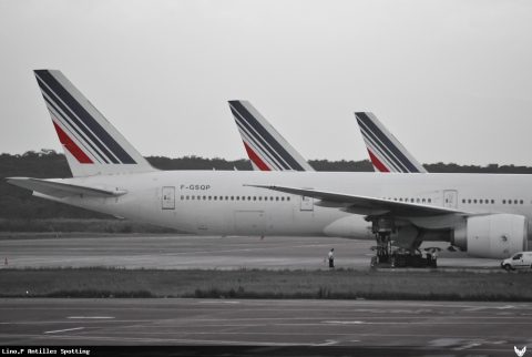 F-GSQP · Boeing 777-300ER, Pointe-à-Pitre – Maryse Condé