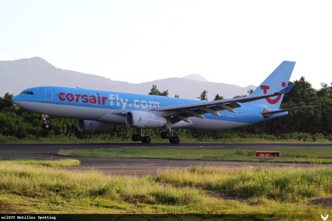 F-HCAT · Airbus A330-200, Martinique – Aimé Césaire