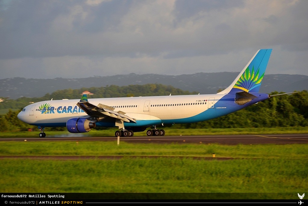 F-ORLY · Airbus A330-300, Air Caraïbes, Martinique – Aimé Césaire