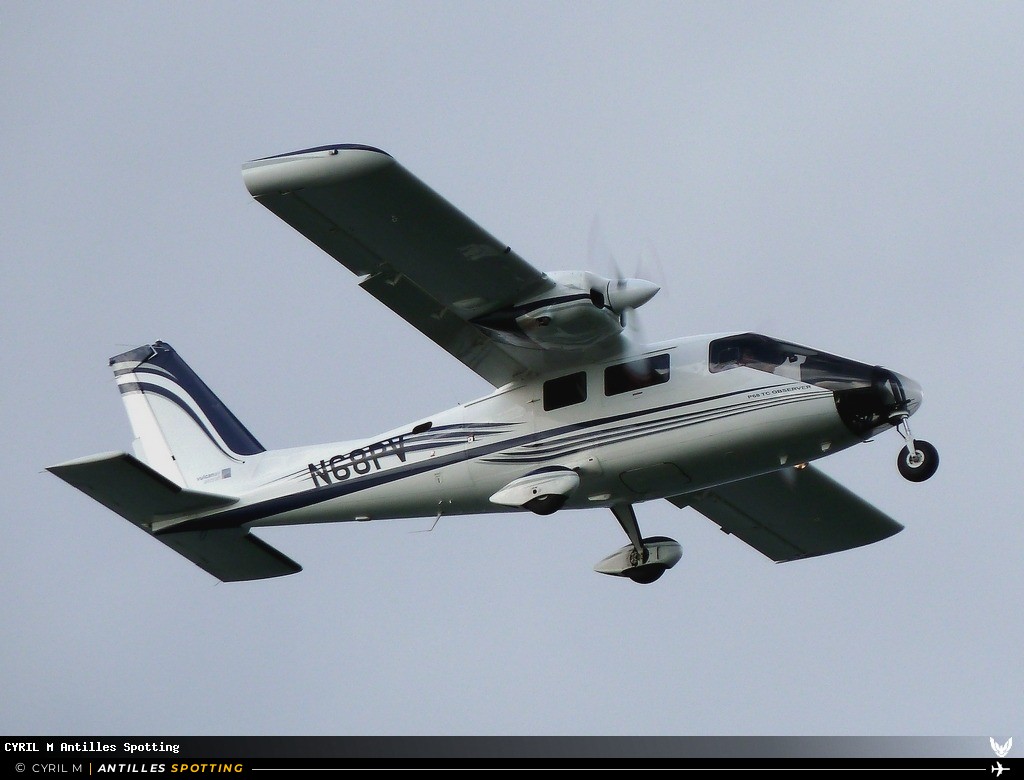 N68PV · Vulcanair P-68TC Observer, Vulcan air, Martinique – Aimé Césaire