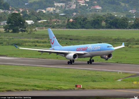 F-HCAT · Airbus A330-200, Martinique – Aimé Césaire