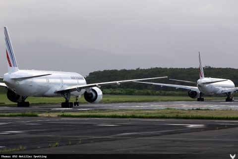 F-GSQO · Boeing 777-300ER, Pointe-à-Pitre – Maryse Condé