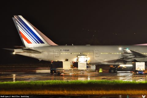 F-GSQR · Boeing 777-300ER, Pointe-à-Pitre – Maryse Condé