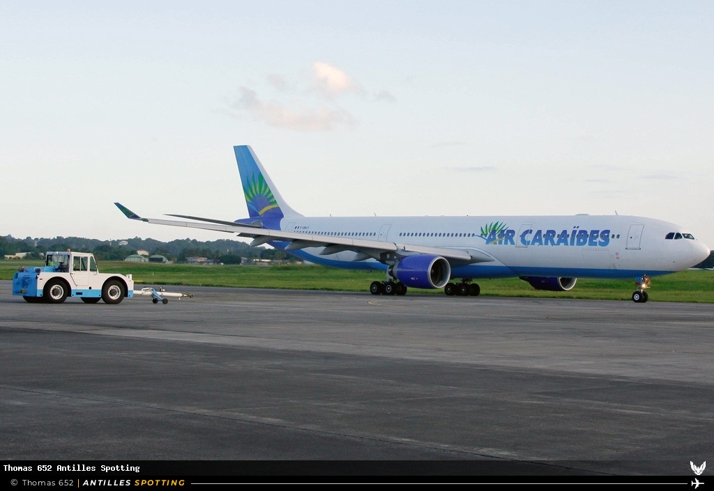 F-ORLY · Airbus A330-300, Air Caraïbes, Pointe-à-Pitre – Maryse Condé