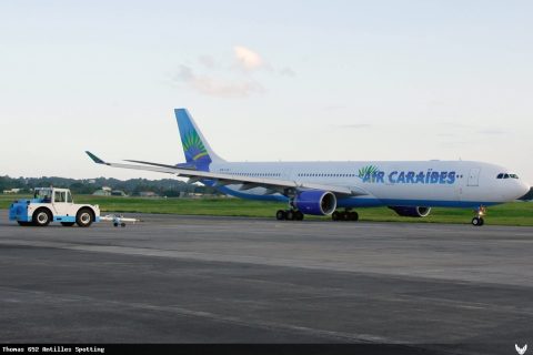 F-ORLY · Airbus A330-300, Pointe-à-Pitre – Maryse Condé