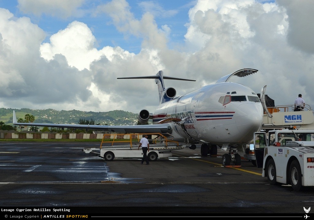 N199AJ · Boeing 727-200, Amerijet International, Martinique – Aimé Césaire